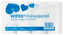 WIPEX PoFessionell Toilettenpapier 2-lagig