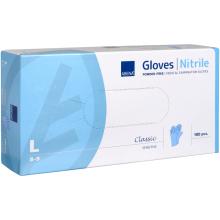 ABENA® Classic Sensitive Nitril Einweghandschuhe, blau